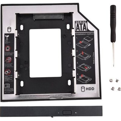SABE Montagearm Für Interne 2,5-zoll-sata-i-, -ii- Und -iii-festplatten Mit Unterstützung Für Cd/dvd-rom-laufwerke SABE Montagearm Für Interne 2,5-zoll-sata-i-, -ii- Und -iii-festplatten Mit Unterstützung Für Cd/dvd-rom-laufwerke