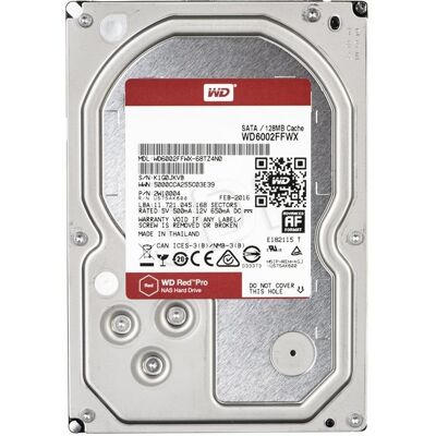 Western Digital Red Pro 3.5 Zoll 2000 Gb Serial Ata Iii Western Digital Red Pro 3.5 Zoll 2000 Gb Serial Ata Iii