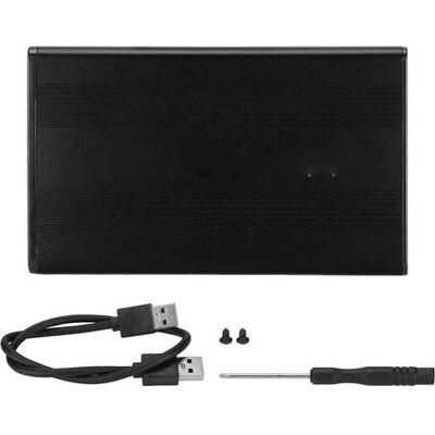 SABE Externes Gehäuse Für 2,5-zoll-festplatten, 2 Tb Speicherkapazität, Usb 3.0-schnittstelle, 5 Gbit/s, Antistatisch, Kompatibel Mit Windows, Os X Und Vista, Schwarz. SABE Externes Gehäuse Für 2,5-zoll-festplatten, 2 Tb Speicherkapazität, Usb 3.0-schnittstelle, 5 Gbit/s, Antistatisch, Kompatibel Mit Windows, Os X Und Vista, Schwarz.