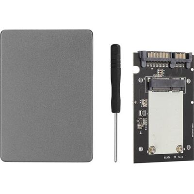 SABE Msata Zu Sata 3.0 6gbps Ssd-adapter, Ultradünnes Graues Aluminiumlegierungsgehäuse Für Computerfestplatten, Schnelle Konvertierungskarte. SABE Msata Zu Sata 3.0 6gbps Ssd-adapter, Ultradünnes Graues Aluminiumlegierungsgehäuse Für Computerfestplatten, Schnelle Konvertierungskarte.