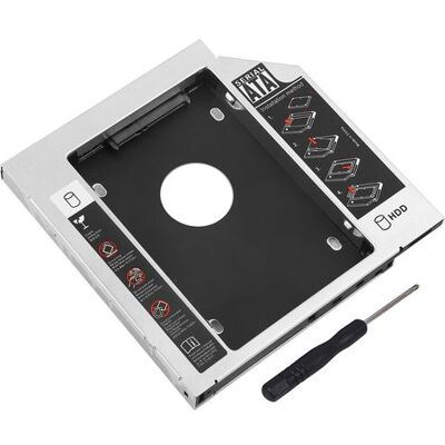 SABE 12,7 Mm Aluminiumgehäuse Für Sata-hdd-ssd-festplatten, Adapter Für Optisches Dvd-laufwerk Für Laptops SABE 12,7 Mm Aluminiumgehäuse Für Sata-hdd-ssd-festplatten, Adapter Für Optisches Dvd-laufwerk Für Laptops