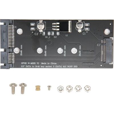 SABE Sata M.2 Ssd Zu Sata Adapter Für Laptops Und Desktop-computer, Stabile Und Praktische Adapterkarte SABE Sata M.2 Ssd Zu Sata Adapter Für Laptops Und Desktop-computer, Stabile Und Praktische Adapterkarte