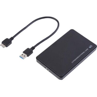 SABE Externes Gehäuse Für 2,5-zoll-festplatten, Usb 3.0 5 Gbit/s Sata Hdd/ssd, Mobiles Gehäuse Für Laptops Und Desktop-pcs SABE Externes Gehäuse Für 2,5-zoll-festplatten, Usb 3.0 5 Gbit/s Sata Hdd/ssd, Mobiles Gehäuse Für Laptops Und Desktop-pcs