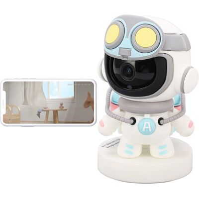 JUTE Astronaut Smart Wifi-kamera: 2-mp-hd-nachtsicht, Gegensprechanlage, Bewegungserkennung JUTE Astronaut Smart Wifi-kamera: 2-mp-hd-nachtsicht, Gegensprechanlage, Bewegungserkennung