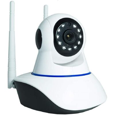 Trade Shop Traesio - Trade Shop - Ip Telecamera 2 Antenne Camera Hd 720p Wireless Led Ir Lan Motorizza Internet - Trade Shop Traesio - Trade Shop - Ip Telecamera 2 Antenne Camera Hd 720p Wireless Led Ir Lan Motorizza Internet -