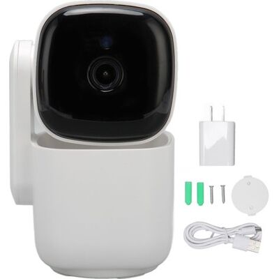 SABE 1080p-wlan-überwachungskamera, Nachtsicht, Automatische Verfolgung, Zwei-wege-audio, 2,4/5 Ghz, Kabellos, 100–240 V, Us-stecker SABE 1080p-wlan-überwachungskamera, Nachtsicht, Automatische Verfolgung, Zwei-wege-audio, 2,4/5 Ghz, Kabellos, 100–240 V, Us-stecker