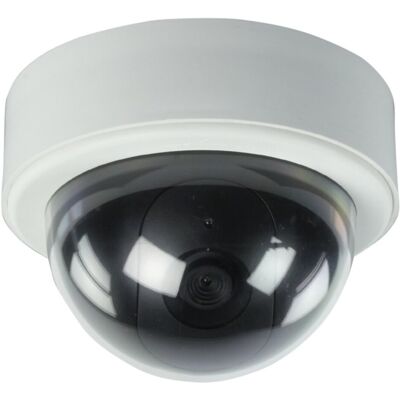 Trade Shop Traesio - Trade Shop - Dummy-dome-kamera-attrappe Mit Blinkender Led-decken-videoüberwachungskamera - Trade Shop Traesio - Trade Shop - Dummy-dome-kamera-attrappe Mit Blinkender Led-decken-videoüberwachungskamera -