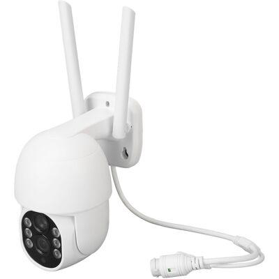 HEAT Wlan-überwachungskamera Für Den Außenbereich Mit 2 Objektiven, Zoom, Ptz-funktion, 350p-farbauflösung, 90°-schwenkbereich, Nachtsicht, 1080p, 110–240 V, Eu-stecker HEAT Wlan-überwachungskamera Für Den Außenbereich Mit 2 Objektiven, Zoom, Ptz-funktion, 350p-farbauflösung, 90°-schwenkbereich, Nachtsicht, 1080p, 110–240 V, Eu-stecker