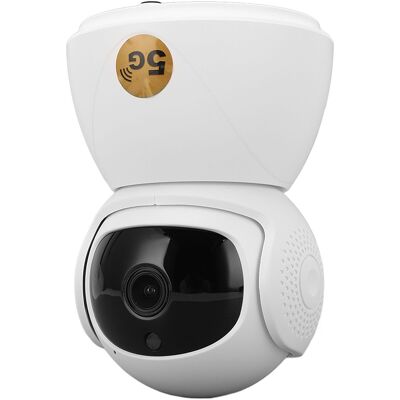 JUTE 5g-überwachungskamera, 1080p Hd Netzwerk-heimüberwachungssystem, Dualband-wlan-ptz-kamera, Europäischer Standard 100-240 V. JUTE 5g-überwachungskamera, 1080p Hd Netzwerk-heimüberwachungssystem, Dualband-wlan-ptz-kamera, Europäischer Standard 100-240 V.