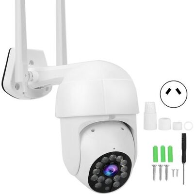 SABE 1080p Wlan-ptz-kamera, 14 Infrarot-leds, Nachtsicht, Ip66 Wasserdicht, Bewegungserkennung, 100–240 V Außen-überwachungskamera SABE 1080p Wlan-ptz-kamera, 14 Infrarot-leds, Nachtsicht, Ip66 Wasserdicht, Bewegungserkennung, 100–240 V Außen-überwachungskamera