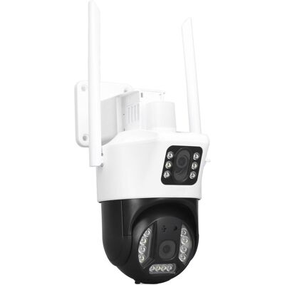 HEAT 2-kanal 3mp Wlan-überwachungskamera 2304x1296 Mit Halterung, Farb-nachtsicht-sicherheitskamera HEAT 2-kanal 3mp Wlan-überwachungskamera 2304x1296 Mit Halterung, Farb-nachtsicht-sicherheitskamera