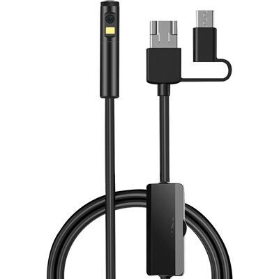 OEM 3-in-1 Dual-kamera-endoskop, 5 Mp 1080p Auflösung, 9 Leds Dimmbar, Ip68 Wasserdicht, 1 Meter Flexibles Kabel. OEM 3-in-1 Dual-kamera-endoskop, 5 Mp 1080p Auflösung, 9 Leds Dimmbar, Ip68 Wasserdicht, 1 Meter Flexibles Kabel.