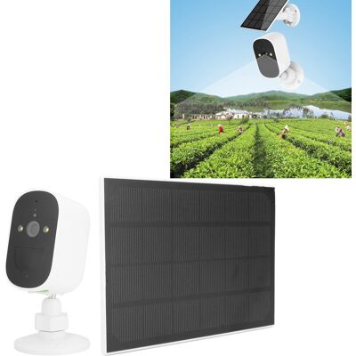 JUTE 1080p-überwachungskamera Für Den Außenbereich, Hochauflösende Wlan-kamera, Nachtsicht, Sicherheitsnetzwerk, Solarbetriebene Überwachungskamera JUTE 1080p-überwachungskamera Für Den Außenbereich, Hochauflösende Wlan-kamera, Nachtsicht, Sicherheitsnetzwerk, Solarbetriebene Überwachungskamera