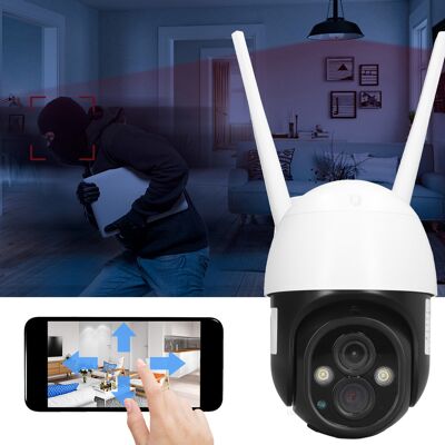 JUTE 1080p Hd Wlan-smart-kamera, Europäischer Standard 110–240 V JUTE 1080p Hd Wlan-smart-kamera, Europäischer Standard 110–240 V