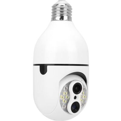 HEAT Wlan-überwachungskamera Für Den Außenbereich, 2 Mp, 2-band, 360° Schwenkbar, 1080p, Bewegungsmelder, Farb-nachtsicht, 110–240 V HEAT Wlan-überwachungskamera Für Den Außenbereich, 2 Mp, 2-band, 360° Schwenkbar, 1080p, Bewegungsmelder, Farb-nachtsicht, 110–240 V