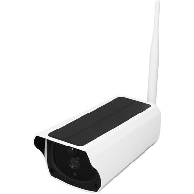HEAT Kabellose Kamera, 2 Mp Aufnahme, Solarbetrieb, Nachtsicht, Gegensprechfunktion, Bewegungsmelder, Ip66 Wasserdicht HEAT Kabellose Kamera, 2 Mp Aufnahme, Solarbetrieb, Nachtsicht, Gegensprechfunktion, Bewegungsmelder, Ip66 Wasserdicht
