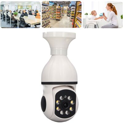 JUTE Intelligente Dualband-wlan-überwachungskamera Mit Integrierter Hd-lampe, 110–240 V JUTE Intelligente Dualband-wlan-überwachungskamera Mit Integrierter Hd-lampe, 110–240 V