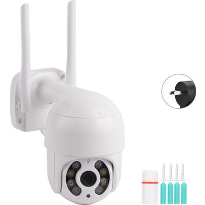 SABE Mini-dome-ptz-überwachungskamera, 2 Mp, 1080p, Wlan, Wasserdicht, 8 Infrarot-leds, Kompatibel Mit Icsee 110–240 V SABE Mini-dome-ptz-überwachungskamera, 2 Mp, 1080p, Wlan, Wasserdicht, 8 Infrarot-leds, Kompatibel Mit Icsee 110–240 V