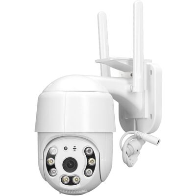 HEAT Wasserdichte Outdoor-kamera Mit Verstellbarem Winkel, Hd 1080p, Zwei-wege-gegensprechanlage, Wlan-überwachungskamera Für Den Heimschutz HEAT Wasserdichte Outdoor-kamera Mit Verstellbarem Winkel, Hd 1080p, Zwei-wege-gegensprechanlage, Wlan-überwachungskamera Für Den Heimschutz