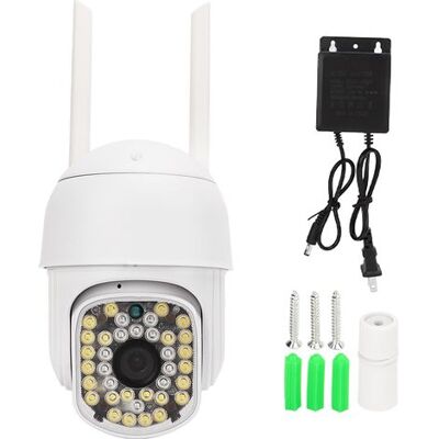 SABE Wlan-ip-kamera (2,4 Ghz/5 Ghz), Kabellose Sicherheitskamera, Zwei-wege-audio, Infrarot-nachtsicht, Bewegungserkennung, Alarm, Schwenk-/neigefunktion Für Den Heimgebrauch, Us-stecker SABE Wlan-ip-kamera (2,4 Ghz/5 Ghz), Kabellose Sicherheitskamera, Zwei-wege-audio, Infrarot-nachtsicht, Bewegungserkennung, Alarm, Schwenk-/neigefunktion Für Den Heimgebrauch, Us-stecker