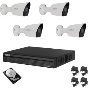 Video überwachung kit 4 kameras infrarot 2 mpx ip cloud hd 1 tb - Dahua