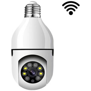 Trade Shop Traesio - indoor ip cam 360° wifi E27 video überwachungskamera JT8177