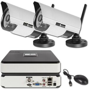 Megasat Mt Vision hsr 8200 ip Set Funk Videoüberwachung mit 2X Kamera IP66