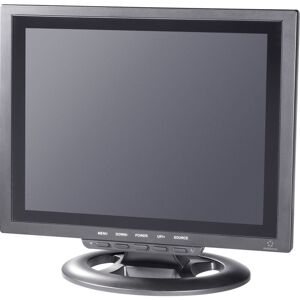 449238 LCD-Überwachungsmonitor eek: c (a - g) 30.48 cm 12 Zoll 800 x 600 Pixel Schwarz - Renkforce