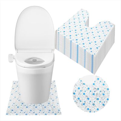 OEM 10er-packung Einweg-toilettensitzbezüge, U-förmig, Wasserdicht Und Rutschfest, Zum Schutz Des Bodens Vor Urinflecken. OEM 10er-packung Einweg-toilettensitzbezüge, U-förmig, Wasserdicht Und Rutschfest, Zum Schutz Des Bodens Vor Urinflecken.