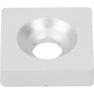 JUTE Endkappe Aus Aluminiumlegierung 202030304040, Metall-dichtungskappe, Endabdeckungsplatte 2020 – Einzelloch JUTE Endkappe Aus Aluminiumlegierung 202030304040, Metall-dichtungskappe, Endabdeckungsplatte 2020 – Einzelloch