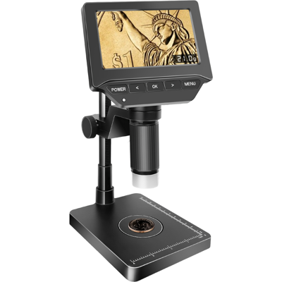 OEM Präzisions-digitalmikroskop Mit Balance, 4,3"-digitalbildschirm, Integrierter Beleuchtung, Kompatibel Mit Windows Und Mac OEM Präzisions-digitalmikroskop Mit Balance, 4,3"-digitalbildschirm, Integrierter Beleuchtung, Kompatibel Mit Windows Und Mac