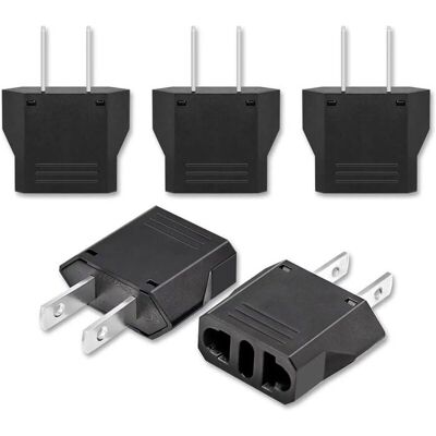 OEM 5 Reiseadapterstecker, Französisch Auf Amerikanisch, Us-adapterstecker, Kanadischer Steckeradapter, Adapterstecker OEM 5 Reiseadapterstecker, Französisch Auf Amerikanisch, Us-adapterstecker, Kanadischer Steckeradapter, Adapterstecker