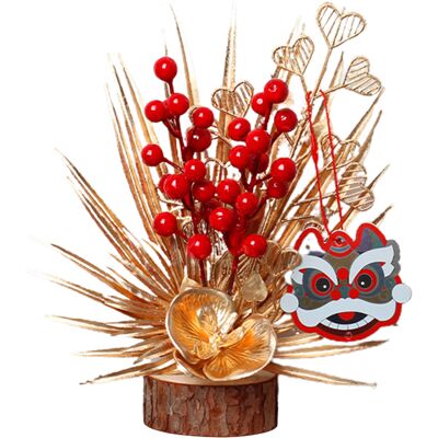 JUTE Weihnachtsbaumschmuck Im Tiger-design Für Neujahr 2022, Einzugsgeschenk JUTE Weihnachtsbaumschmuck Im Tiger-design Für Neujahr 2022, Einzugsgeschenk