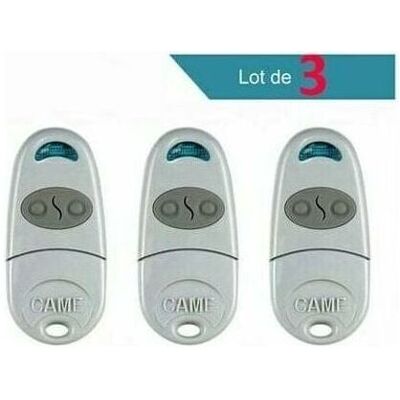 OEM – Télécommande Came Top432na – Pack De 3 – Fréquence 433,92 Mhz – 2 Canaux – Programmation Rapide En Moins De 30 Secondes OEM – Télécommande Came Top432na – Pack De 3 – Fréquence 433,92 Mhz – 2 Canaux – Programmation Rapide En Moins De 30 Secondes