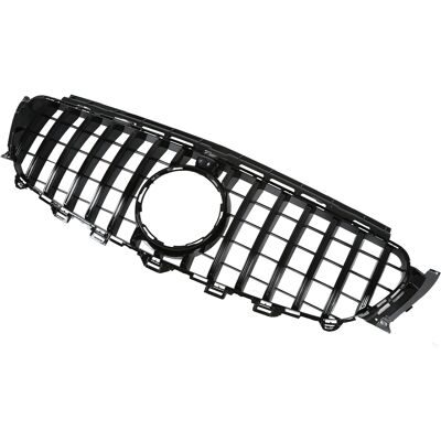 HEAT Ersatzgrill Für Mercedes E-klasse W213 C238 S213 Vor-facelift 2017–2020 Im Panamericana-stil Mit Kameraöffnungen – Matt- Oder Glanzschwarz HEAT Ersatzgrill Für Mercedes E-klasse W213 C238 S213 Vor-facelift 2017–2020 Im Panamericana-stil Mit Kameraöffnungen – Matt- Oder Glanzschwarz