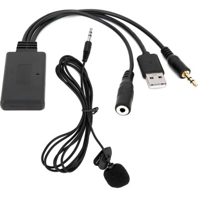 HEAT Bluetooth 5.0 Stereo-audiokabel Mit Micro-aux-adapter Für Bmw Z4 E60 E63 E64 E66 E81 E82 E70 E90 (ersatzteil) HEAT Bluetooth 5.0 Stereo-audiokabel Mit Micro-aux-adapter Für Bmw Z4 E60 E63 E64 E66 E81 E82 E70 E90 (ersatzteil)