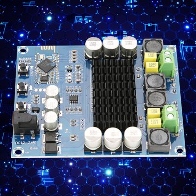 HEAT Tpa3116d2 120w+120w Dual Channel Bluetooth Digital Audio Power Amplifier Board HEAT Tpa3116d2 120w+120w Dual Channel Bluetooth Digital Audio Power Amplifier Board