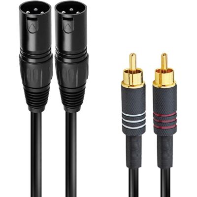 OEM Ridem Audio-kabel 2 Xlr-stecker Auf 2 Rca-stecker 1,5 M OEM Ridem Audio-kabel 2 Xlr-stecker Auf 2 Rca-stecker 1,5 M