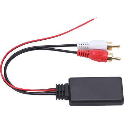 HEAT Bluetooth 5.0 Autoradio-adapter Mit 2 Rca-ausgängen Und Kabellosem Aux-audiokabel – Ersatz Für Kenwood Und Clarion HEAT Bluetooth 5.0 Autoradio-adapter Mit 2 Rca-ausgängen Und Kabellosem Aux-audiokabel – Ersatz Für Kenwood Und Clarion