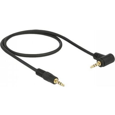 OEM Audiokabel – 3,5 Mm (m) – 1 M – Schwarz – Winkelstecker OEM Audiokabel – 3,5 Mm (m) – 1 M – Schwarz – Winkelstecker