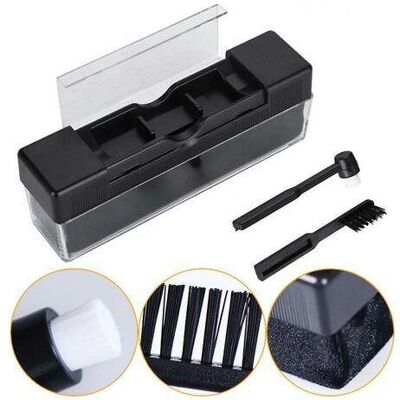 OEM Kombiniertes Reinigungsset Für Schallplatten, Plattenspieler-reinigungsset Mit Kleiner Bürste, Lp-phonographen-reinigungsset OEM Kombiniertes Reinigungsset Für Schallplatten, Plattenspieler-reinigungsset Mit Kleiner Bürste, Lp-phonographen-reinigungsset