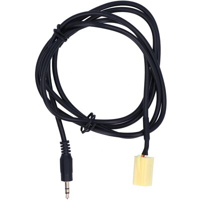 HEAT 59,1 Zoll 6-pin Aux-in-kabel Audio-eingangsadapter 3,5-mm-klinkenstecker Ersatz Für Fiat Grande Punto HEAT 59,1 Zoll 6-pin Aux-in-kabel Audio-eingangsadapter 3,5-mm-klinkenstecker Ersatz Für Fiat Grande Punto