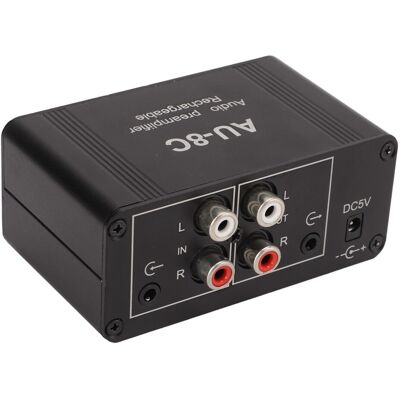 HEAT Mini-stereo-audio-vorverstärker Mit Rauschunterdrückungsschaltung, Gehäuse Aus Aluminiumlegierung, Kopfhörerverstärker HEAT Mini-stereo-audio-vorverstärker Mit Rauschunterdrückungsschaltung, Gehäuse Aus Aluminiumlegierung, Kopfhörerverstärker