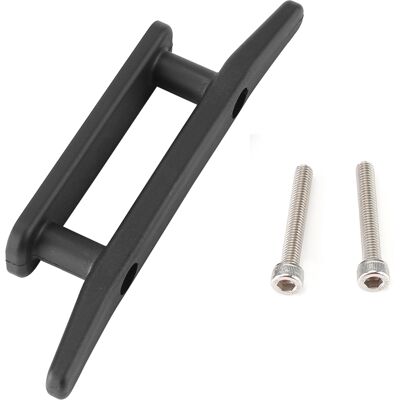 HEAT Taquet D'Ancrage À 2 Trous Pour Kayak, Canoë Ou Bateau, En Nylon (1 Pièce), Avec Vis De Fixation. HEAT Taquet D'Ancrage À 2 Trous Pour Kayak, Canoë Ou Bateau, En Nylon (1 Pièce), Avec Vis De Fixation.