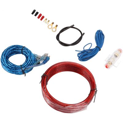 HEAT 8 Ga Auto-verstärker-verkabelungsset, Stromkabel, Rca-audiokabel Für Auto-subwoofer-lautsprecher HEAT 8 Ga Auto-verstärker-verkabelungsset, Stromkabel, Rca-audiokabel Für Auto-subwoofer-lautsprecher
