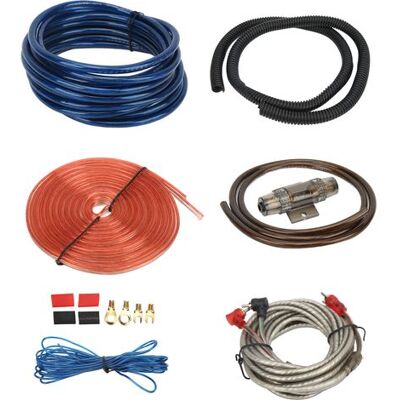 HEAT Einbausatz Für Autoverstärker, 6ga Subwoofer-kabel, Audiokabel, Universalschutz HEAT Einbausatz Für Autoverstärker, 6ga Subwoofer-kabel, Audiokabel, Universalschutz