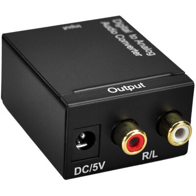 OEM Digital-analog-audiowandler, Audio-umschaltbox, Optischer Spdif-zu-cinch-zu-koaxial-toslink-digital-av-wandler OEM Digital-analog-audiowandler, Audio-umschaltbox, Optischer Spdif-zu-cinch-zu-koaxial-toslink-digital-av-wandler