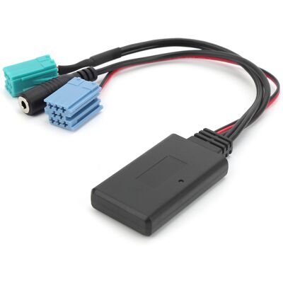 HEAT Mikrofonadapter, Stereo-aux-audiokabel, Bluetooth 5.0, 6-pin-anschluss, Sofort Einsatzbereit HEAT Mikrofonadapter, Stereo-aux-audiokabel, Bluetooth 5.0, 6-pin-anschluss, Sofort Einsatzbereit