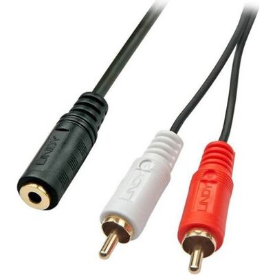 OEM Hochwertiges Audiokabel 2 X Cinch (cinch) Auf 3,5-mm-klinkenbuchse – Audioadapter – Geschirmt OEM Hochwertiges Audiokabel 2 X Cinch (cinch) Auf 3,5-mm-klinkenbuchse – Audioadapter – Geschirmt