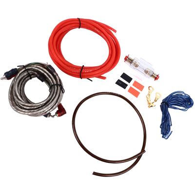 HEAT 10ga-verkabelungsset Für Autoverstärker, Subwoofer-lautsprecherkabel, Hervorragende Klangübertragung, Flexible Installation, Auto-audio-anschlussset HEAT 10ga-verkabelungsset Für Autoverstärker, Subwoofer-lautsprecherkabel, Hervorragende Klangübertragung, Flexible Installation, Auto-audio-anschlussset